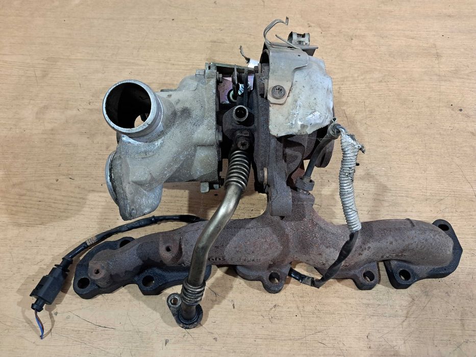 Turbo turbina turbosprężarka 2.0 TDI CRL kolektor VW Skoda