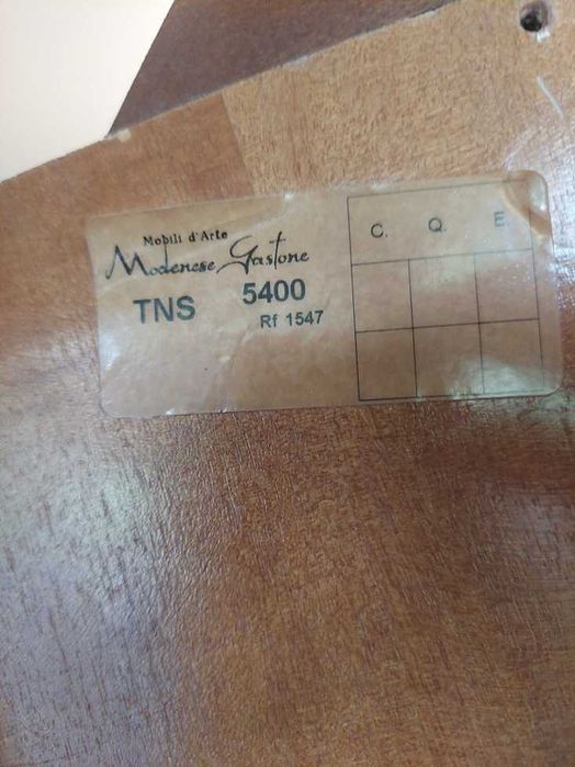 Stylowe meble ekskluzywny barek firmy Modenese Gastone Italy +3 stołki