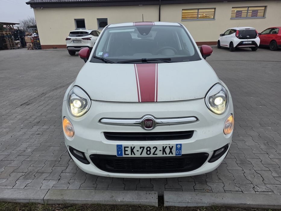 Fiat 500X 1.4 turbo benzyna super wyposazenie uszkodzone sprzeglo
