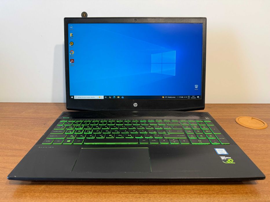 HP Pavilion Gaming 15-cx0018na. Intel Core i7-8750H, GeForce GTX 1060, Ram 16GB, SSD 512Gb