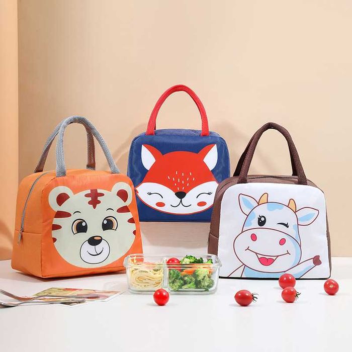 Lancheira, bolsa de piquenique térmica comida  (Tigre)
