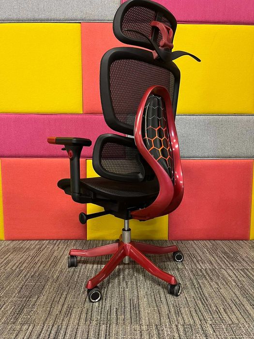 NOWY Fotel biurowy obrotowy ergonomiczny Ergoup Alien czarny okazja!
