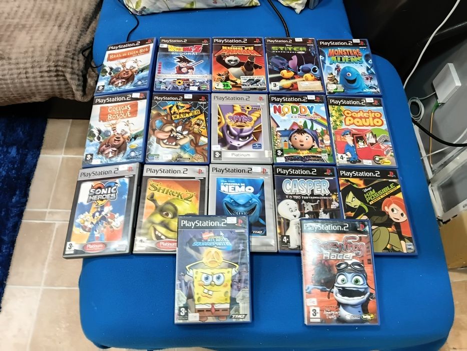 Jogos consola ps2