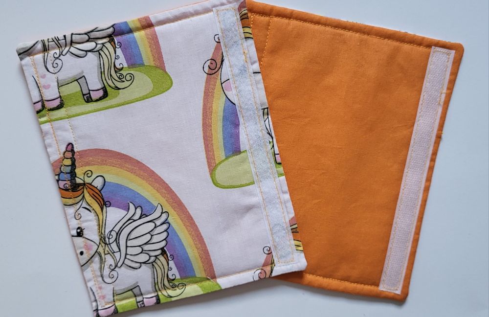 Ochraniacze na pasy. Komplet bawełniany.