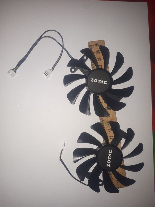 Вентилятори кулер відеокарти 90мм
