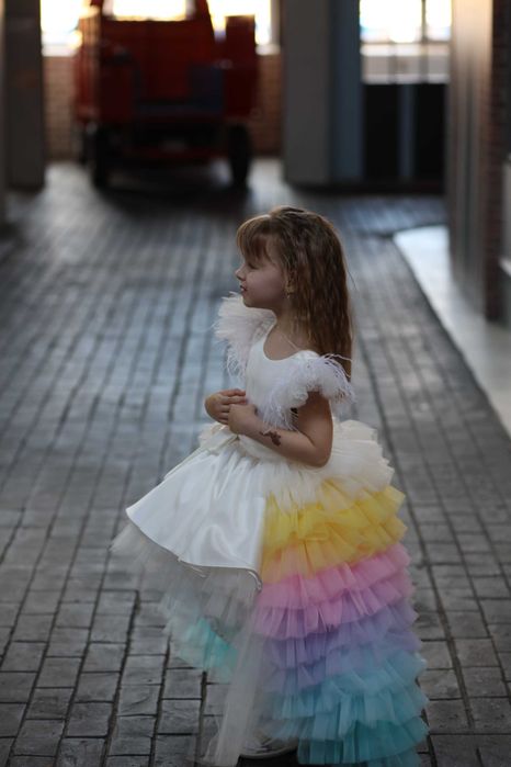 Пишна та яскрава сукня