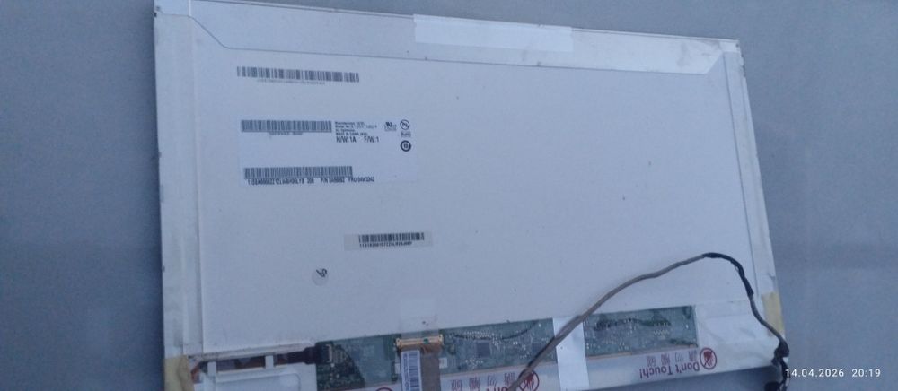 Матриця B156XTN02.0 дисплею 15.6 дюйма для ноутбука Lenovo