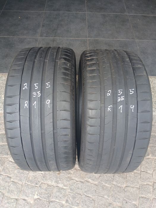 2 pneus 255 35 r19 Continental