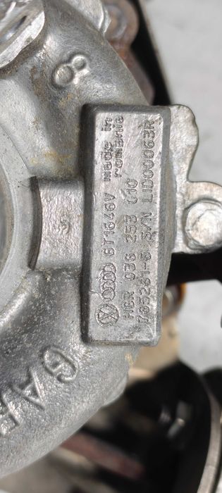Turbosprężarka turbina 2.0 TDI BMM BMP GARRETT GT1646V 765261 03G253010