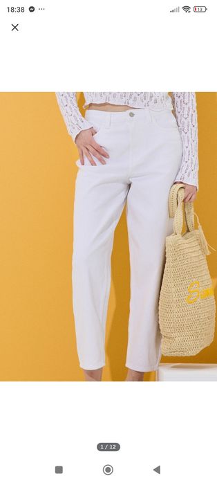 Nowe spodnie damskie Sinsay r.38 Balloon Fit