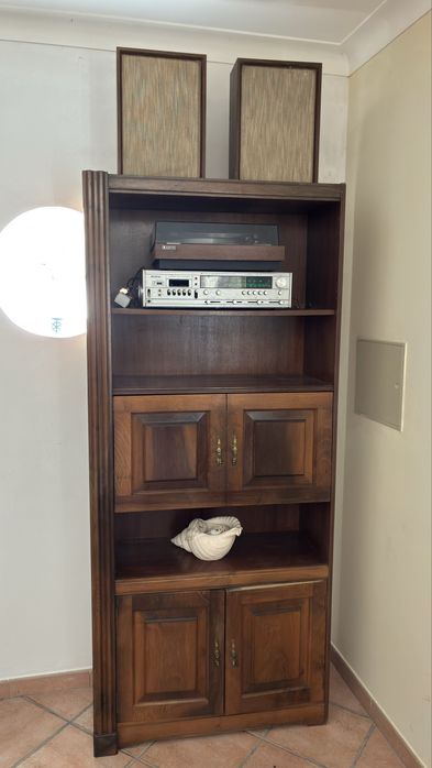 Estante madeira modular