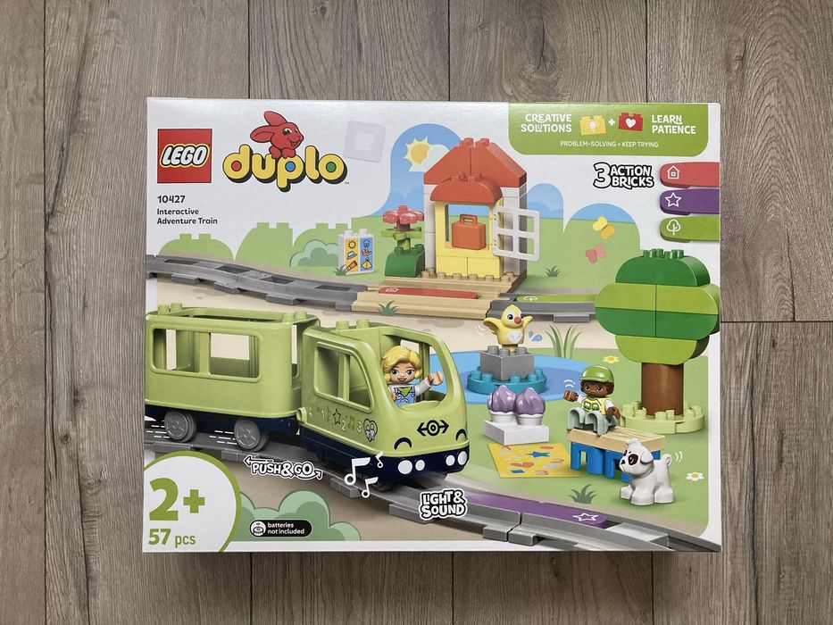 Lego 10427 Duplo - Przygoda z interaktywnym pociągiem