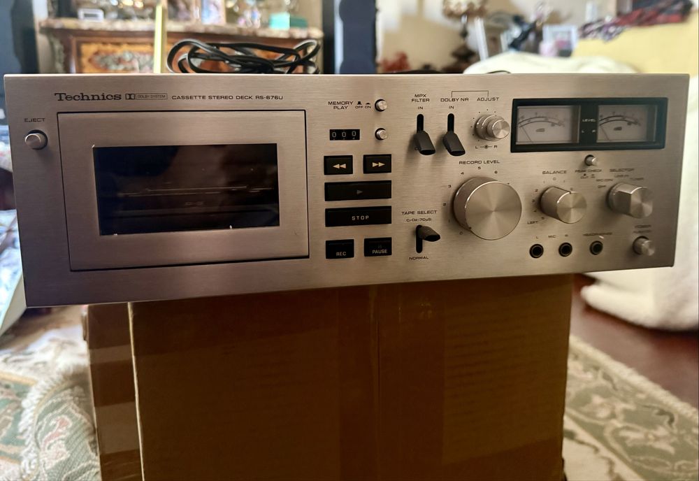 Deck Technics RS-676U Cabeças HPF (raro)