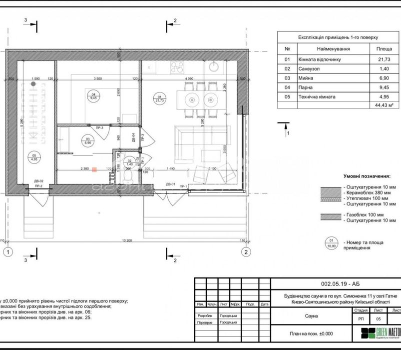 Гатне Сучасний будинок 307 м² з басейном 12 соток 350 000 $