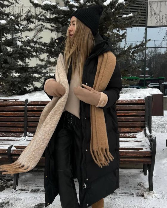 Женская зимняя куртка с капюшоном/Жіноча зимова куртка з капюшоном JF