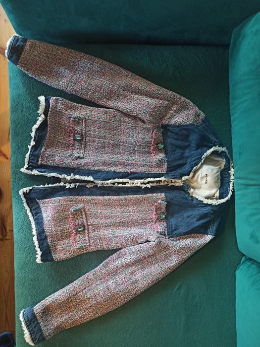 Kurtka PINKO jeans folk vintage r. S/M