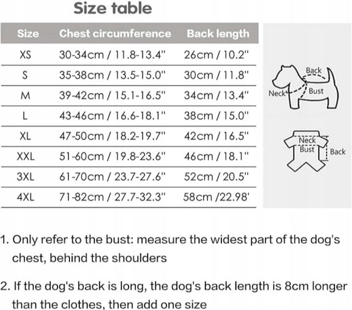 KorJoee Wodoodporna kamizelka dla psa r. 2XL