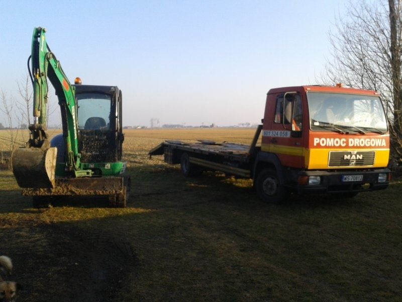 wywóz gruzu ziemi PIACH utylizacja wywrotka koparka PIASEK szambo
