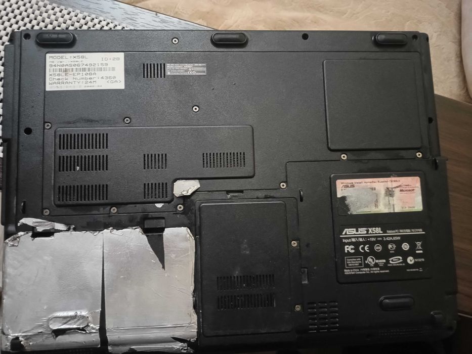 Ноутбук Asus X58L