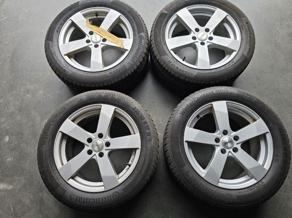 Felgi aluminiowe 17" z oponami Ford S-Max, Kuga  5x108  235/55/17