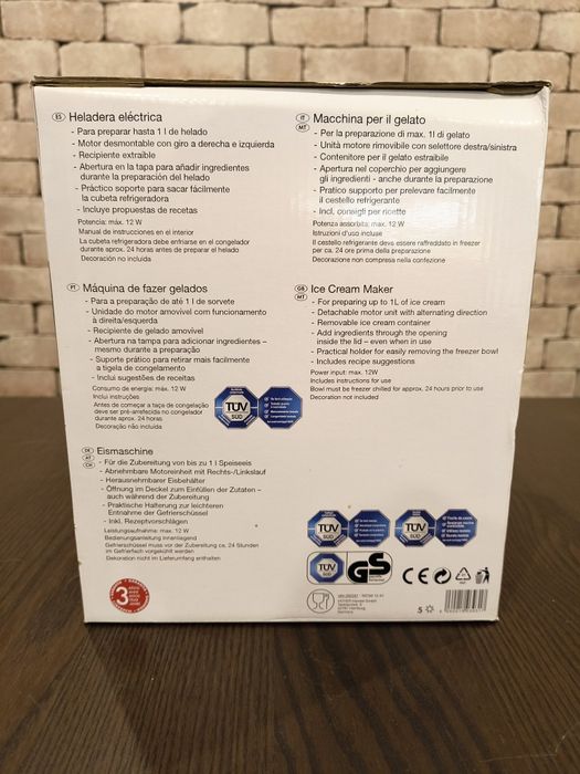 Máquina de Fazer Gelados