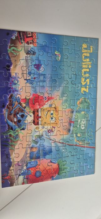 Puzzle Spangebob obraz