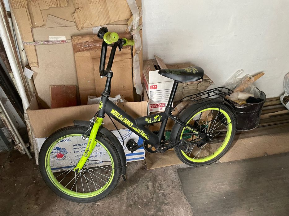 Велосипед на 6-9 років