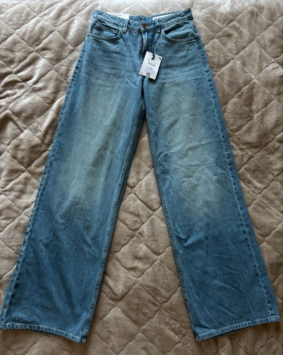 Широкі джинси  wide leg tall нові Bershka
