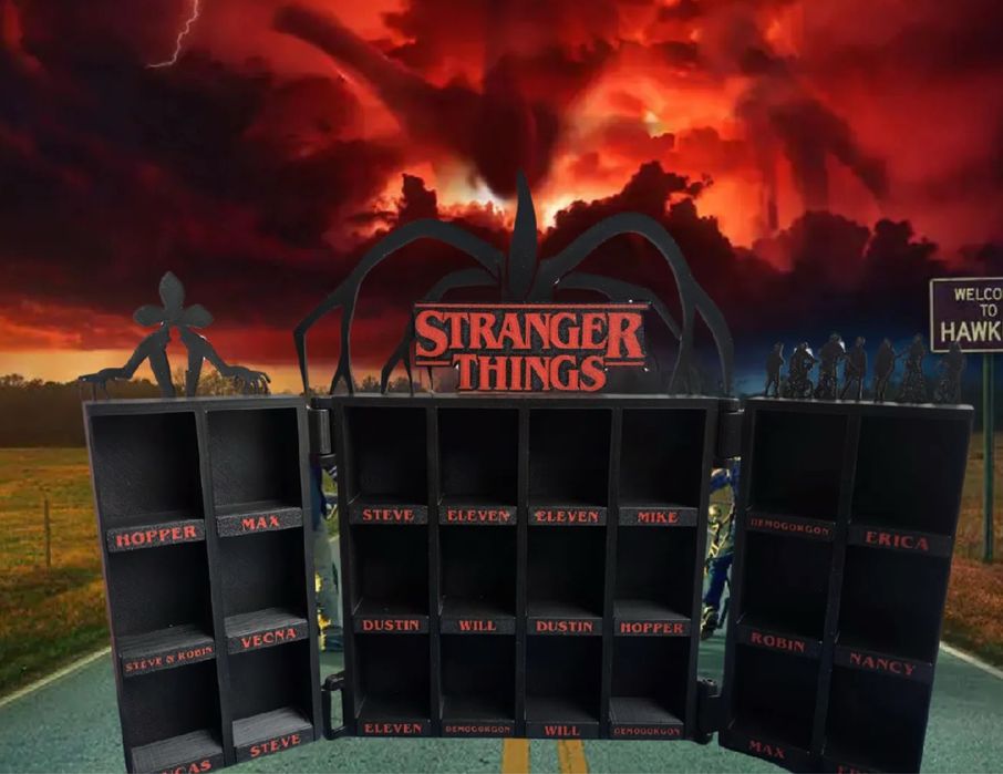 Стенд Stranger things для фігурок Дивні дива