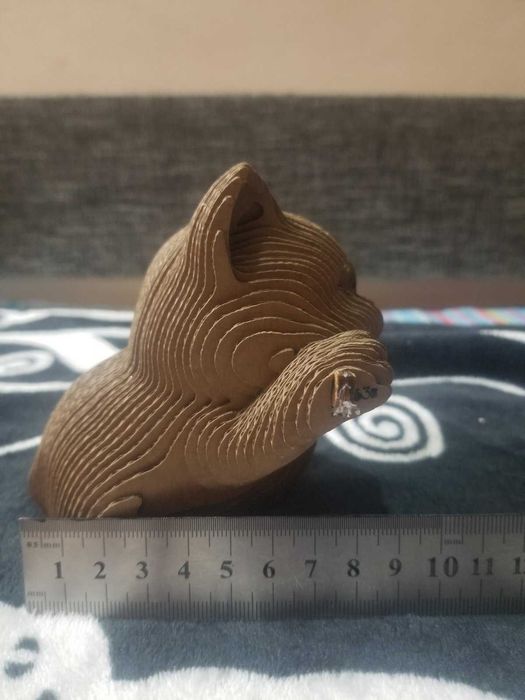 3 Д пазлы Котик и Кобра."Cartonic 3D Puzzle"