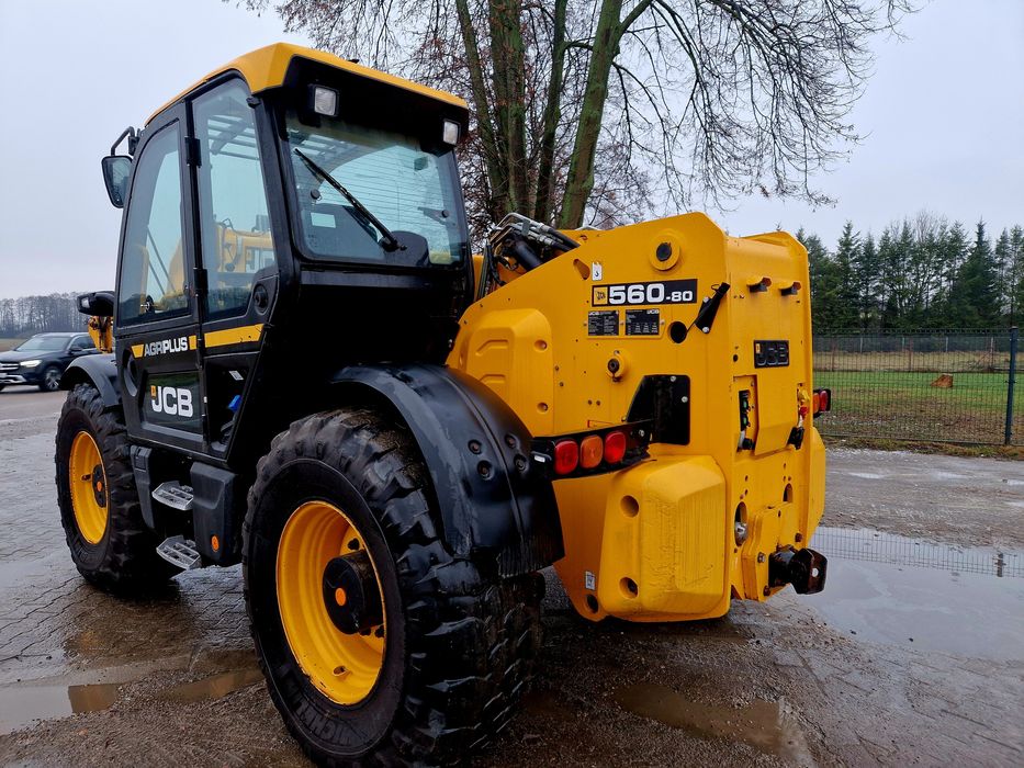 Jcb 560-80 AgriPlus 2021r Bardzo dobry stan Manitou  silna maszyna
