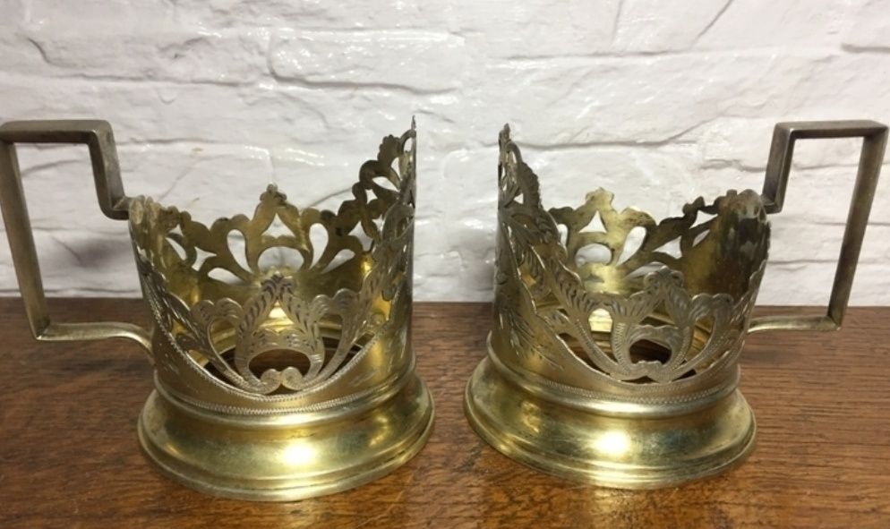 Подстаканники серебро