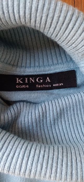 Sweter golf damski cienki Kinga 60/64