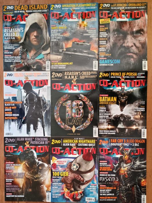 Czasopisma CD-Action 38 sztuk z lat 02-16