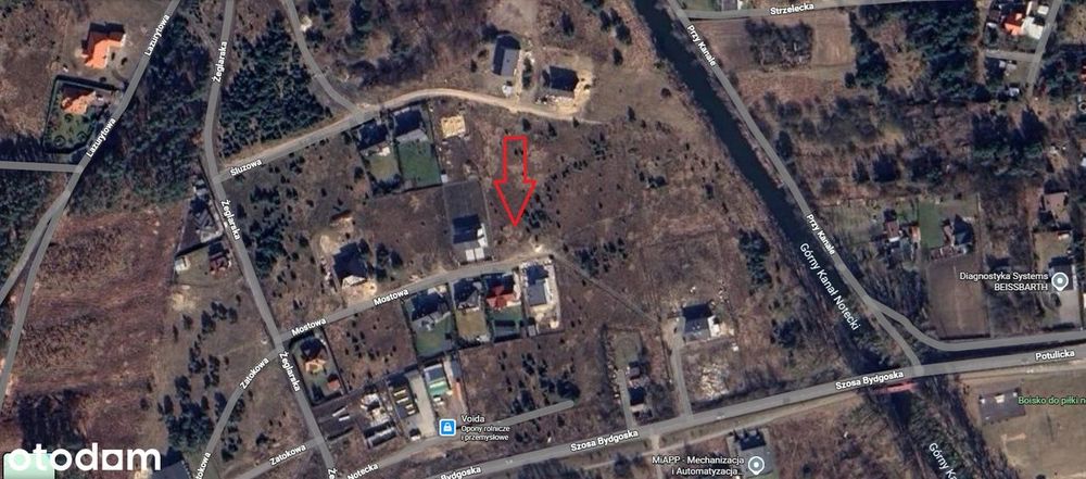 Działka budowlana w spokojnej okolicy 1228 m² - z WARUNKAMI ZABUDOWY - Widok 4