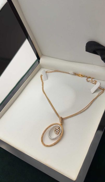 Кольє із  жовтого золота