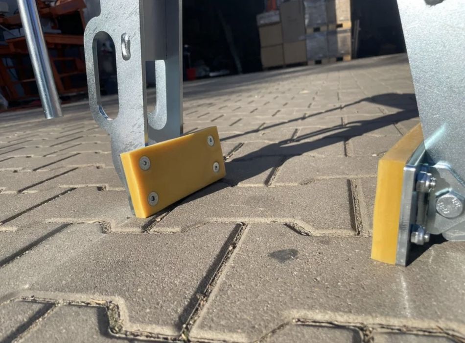 Chwytak uchwyt zawieszany dźwig koparka do krawężników płyt bloczków