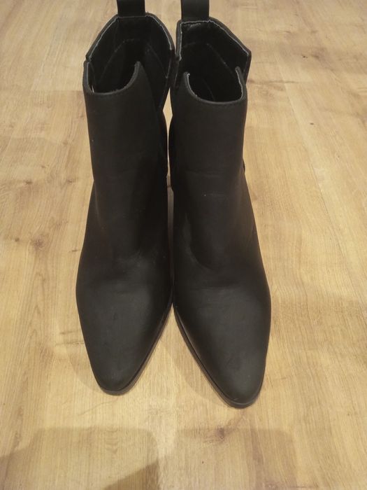 Botki damskie na obcasie VRS r.40