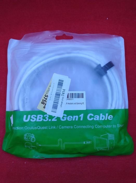 uszkodzony tiergrade kabel link 6 metrów kompatybilny z meta quest