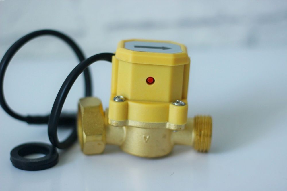 Реле протока воды 3/4" с регулировкой. Для насоса, котла, станции.