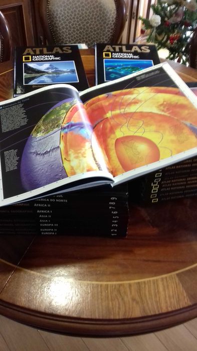 Atlas National Geographic (21 livros)