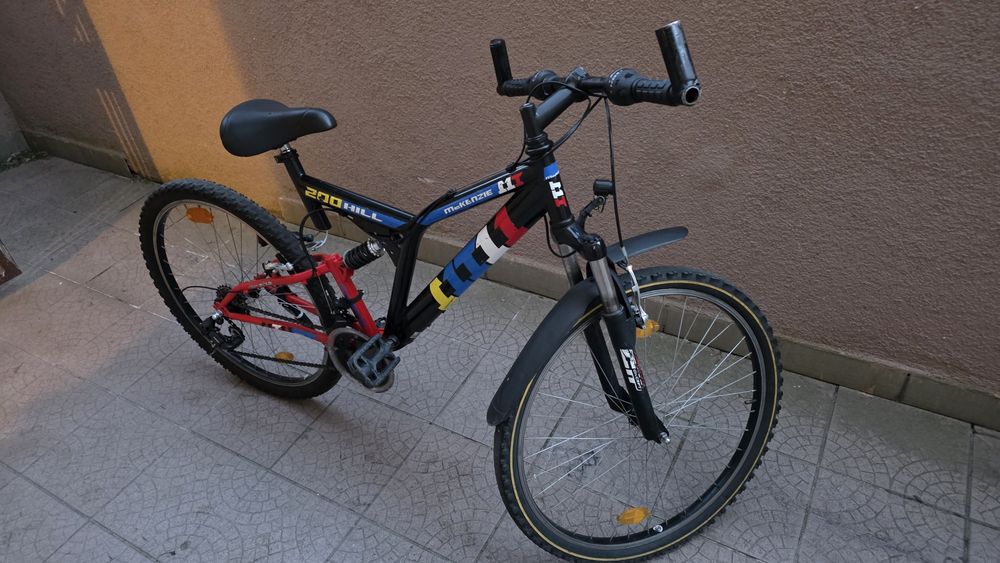 Rower MTB koła 26 cali, amortyzowany widelec i rama