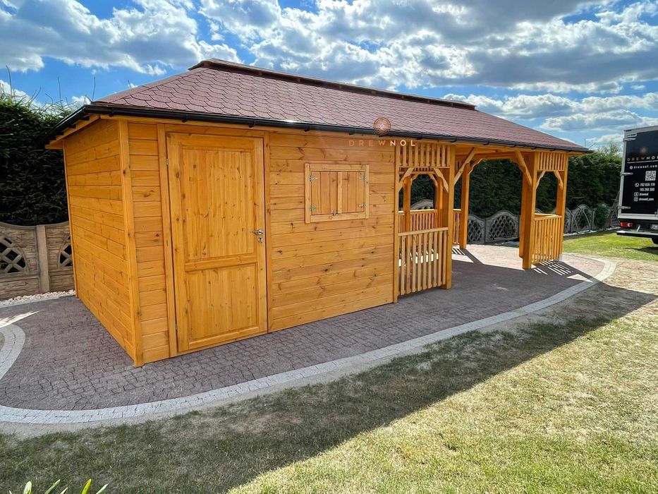 domek narzędziowy, altanka 2w1 , altanki, wiaty,domki 6x3 7x3 8x3 8x4.