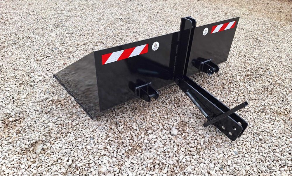 Łyżka na tył ciągnika/ mini traktorka Łycha do ziemi/ gruzu DOWÓZ