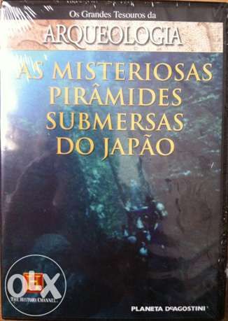 Lote de 18 Documentários Grandes Tesouros da arquelogia dvd