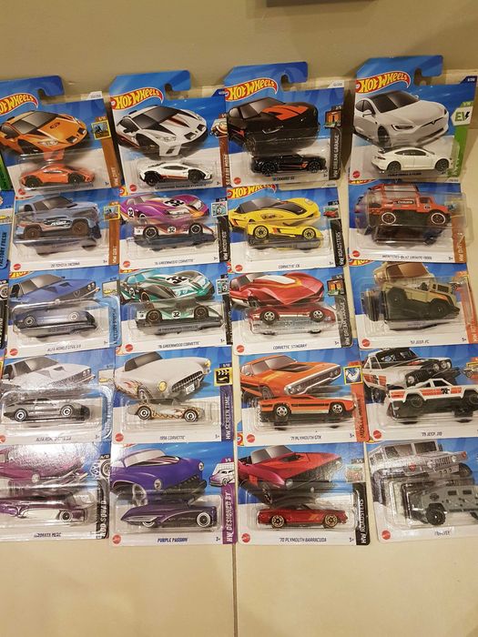 Resoraki hot wheels autka samochodziki