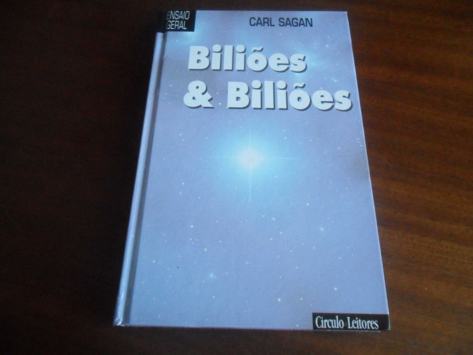 "Biliões & Biliões" - Reflexões sobre a Vida e a Morte à Beira do Milénio de Carl Sagan - Edição de 1998