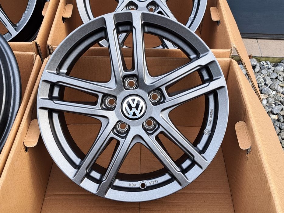 ALUFELGI VW 16 5x112 Turan Passat Golf Scirocco Caddy T-Roc Dezent