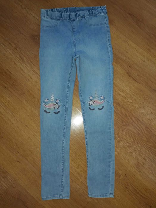 Jegginsy H&M 140 bluza Reserved 128