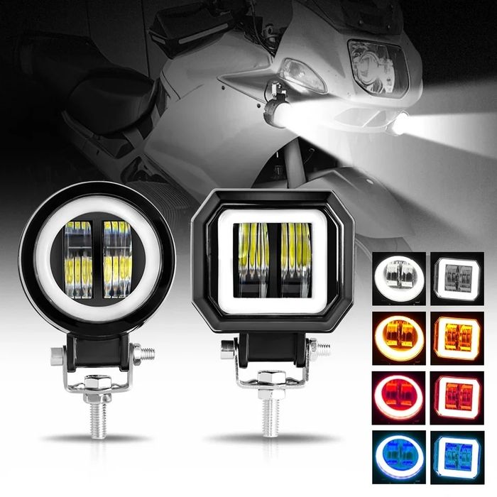 arctic v3.1 led арктик 20w фара кнопка самокат вело мото мопед скутер